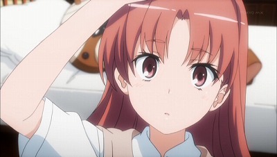 黒子　下ろし髪